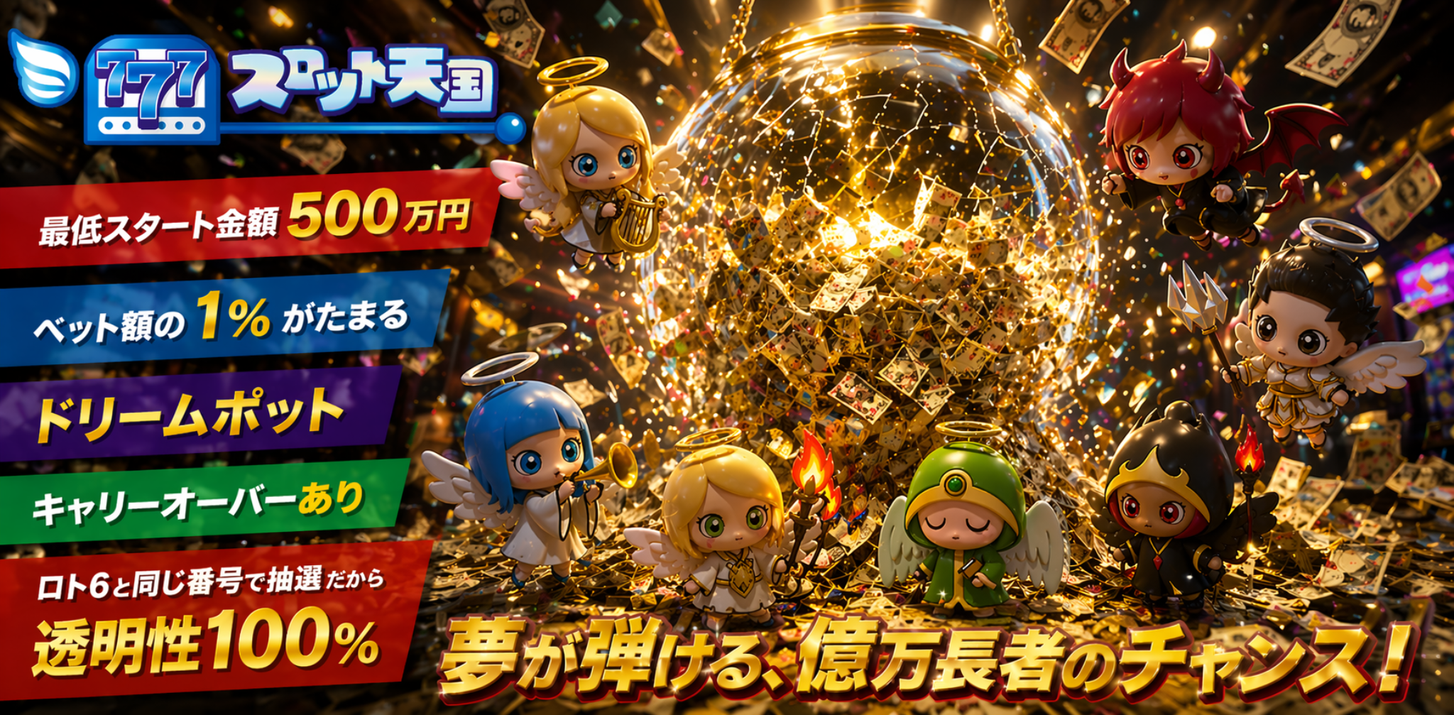 777スロット天国 ドリームポット