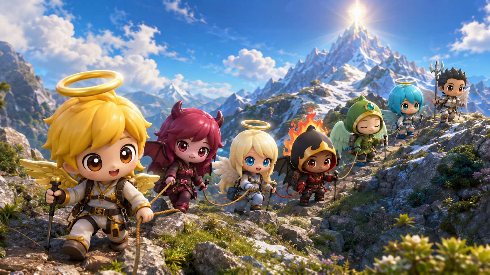 富士登山チャレンジ 登山隊